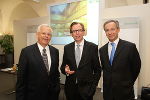 Dr. Robert Niesner (SFG), LR Dr. Christian Buchmann und Mag. Alexander Schwarz (SFG (v.l.), (Foto: Frankl) 