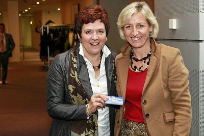 MEP Dr. Hella Ranner und Landesrätin Mag. Kristina Edlinger-Ploder (Foto: Johannes Steinbach, FA1E)