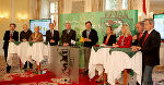 Präsentation des Doppelbudgets 2013/14 im Weißen Saal der Grazer Burg.