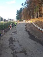 In Paldau wird die nächsten zwei Wochen asphaltiert. © Land Steiermark