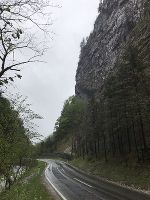 Steinschlagschutz-Maßnahmen um rund zwei Millionen € sollen die "Steinerne Jungfrau" entschärfen. © Land Steiermark