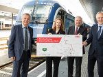 Die neue Direktverbindung Graz-Berlin wurde am Hauptbahnhof präsentiert © ÖBB/Zenz