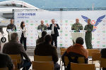 Pressekonferenz zur Programmpräsentation der AIRPOWER24 am Fliegerhorst Hinterstoisser in Zeltweg.