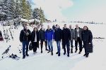 Georg Bliem, Claudia Holzer, Karlheinz Kornhäusl, LH Mario Kunasek, Hannes Amesbauer, Stefan Hermann, Christopher Drexler, Gerald Deutschmann, Simone Schmiedtbauer (v.l.) © Land Steiermark/ Petra Mitteregger